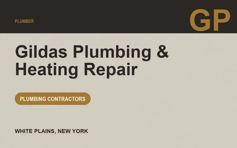 Gildas Plumbing & Heating Repair in White Plains, New York