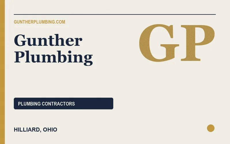 Gunther Plumbing in Hilliard, Ohio