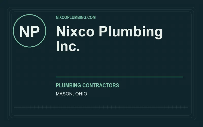 Nixco Plumbing Inc. in Mason, Ohio
