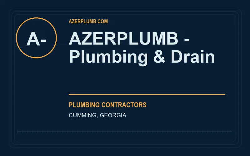 AZERPLUMB - Plumbing & Drain in Cumming, Georgia
