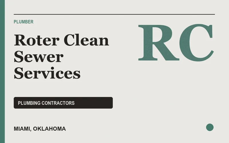 Roter Clean Sewer Services in Miami, Oklahoma