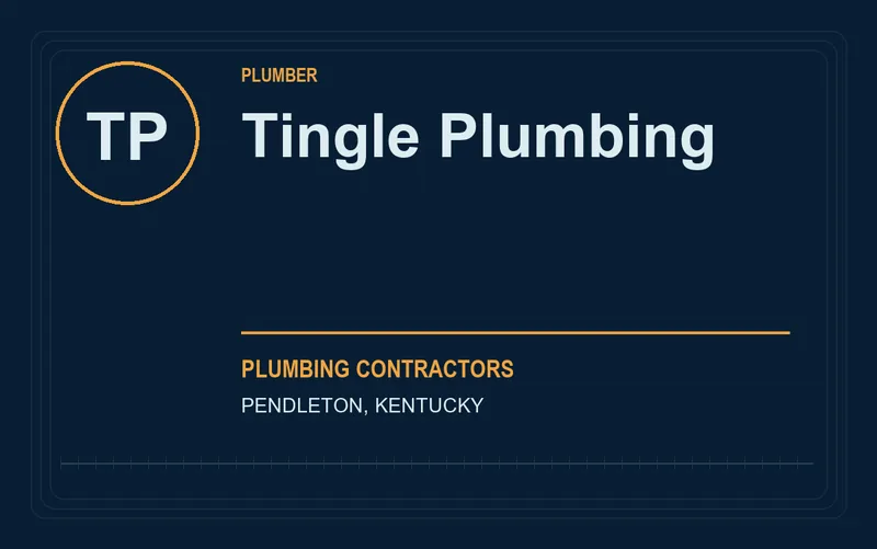 Tingle Plumbing in Pendleton, Kentucky
