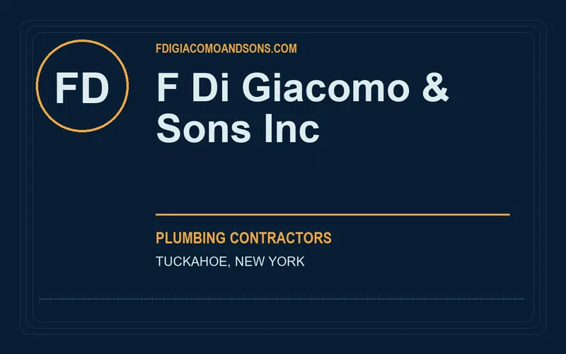 F Di Giacomo & Sons Inc in Tuckahoe, New York