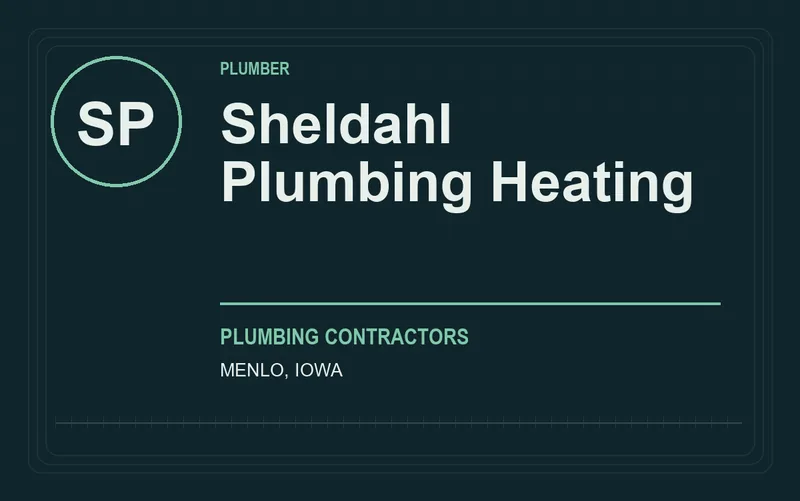 Sheldahl Plumbing Heating in Menlo, Iowa