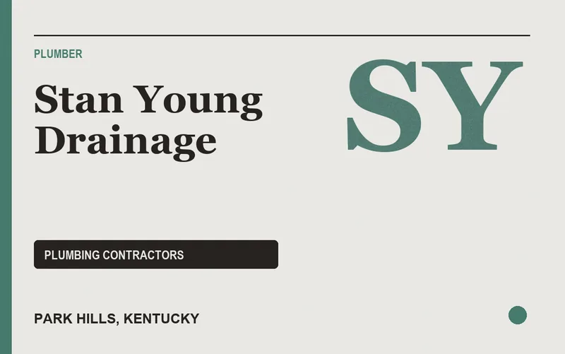 Stan Young Drainage in Park Hills, Kentucky