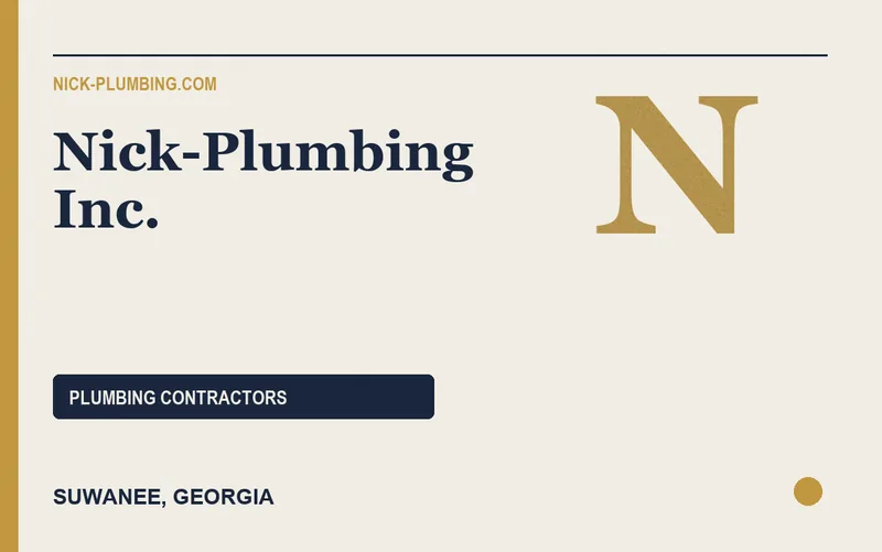 Nick-Plumbing Inc. in Suwanee, Georgia