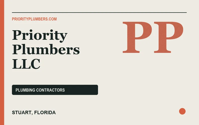 Priority Plumbers LLC in Stuart, Florida