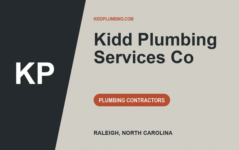 Kidd Plumbing Services Co in Raleigh, North Carolina
