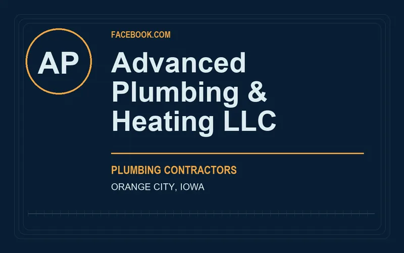Advanced Plumbing & Heating LLC in Orange City, Iowa