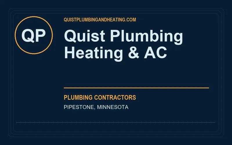 Quist Plumbing Heating & AC in Pipestone, Minnesota