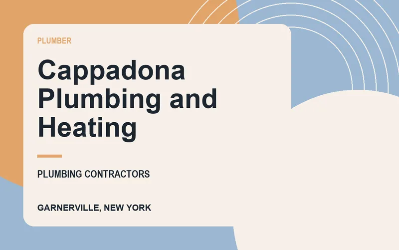 Cappadona Plumbing and Heating in Garnerville, New York