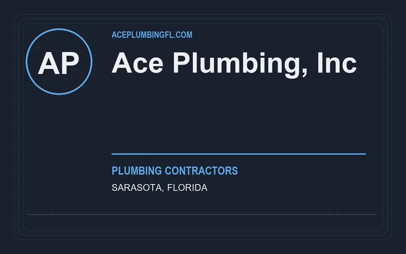 Ace Plumbing, Inc in Sarasota, Florida