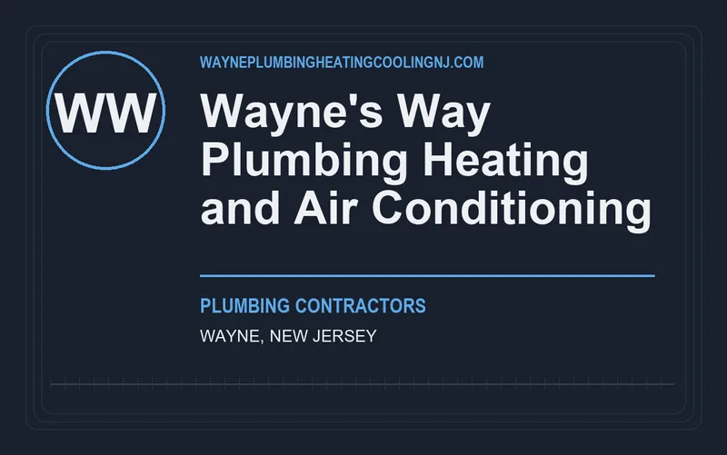 Wayne's Way Plumbing Heating and Air Conditioning in Wayne, New Jersey