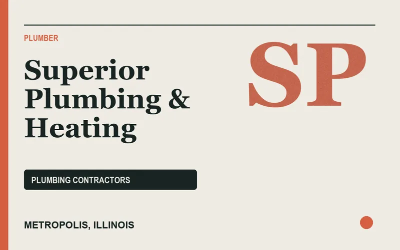 Superior Plumbing & Heating in Metropolis, Illinois
