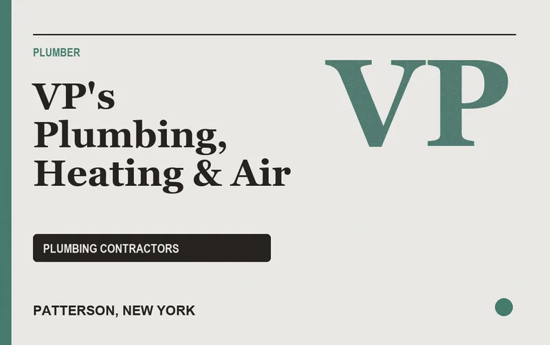 VP's Plumbing, Heating & Air in Patterson, New York