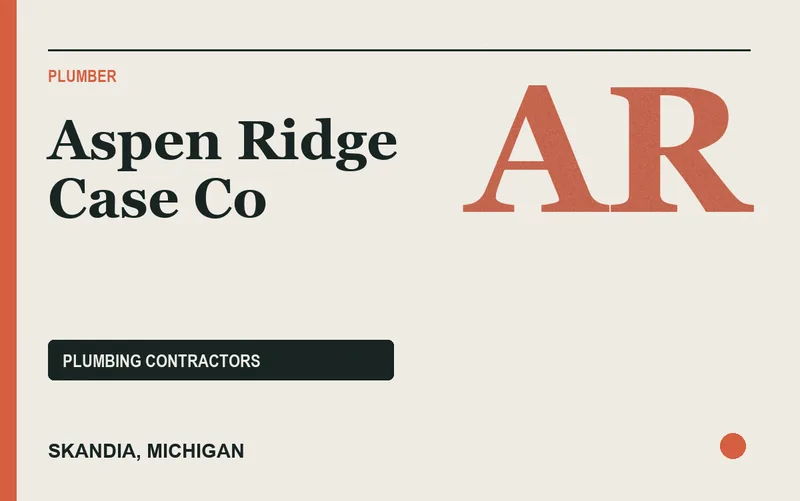 Aspen Ridge Case Co in Skandia, Michigan