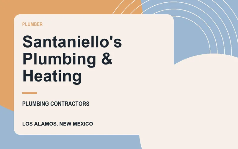 Santaniello's Plumbing & Heating in Los Alamos, New Mexico