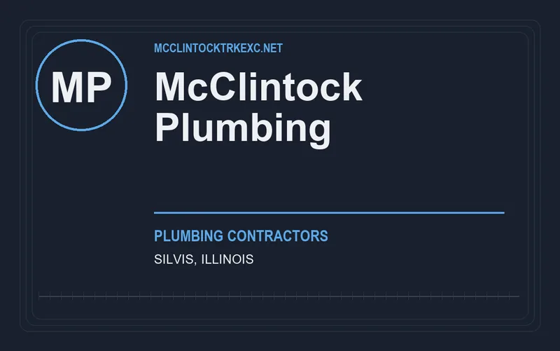 McClintock Plumbing in Silvis, Illinois