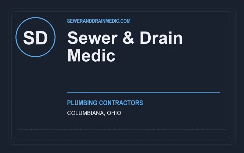 Sewer & Drain Medic in Columbiana, Ohio