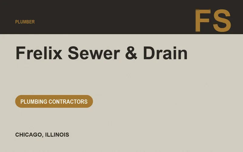 Frelix Sewer & Drain in Chicago, Illinois