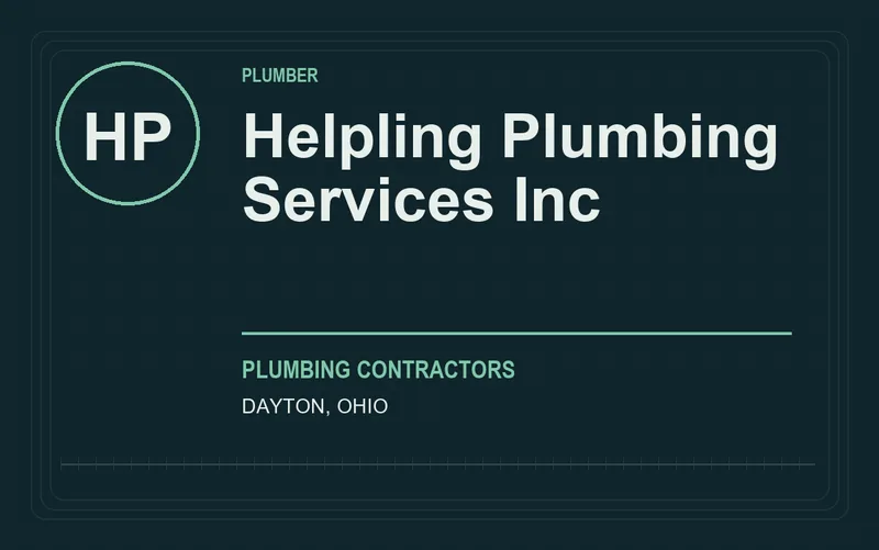 Helpling Plumbing Services Inc in Dayton, Ohio