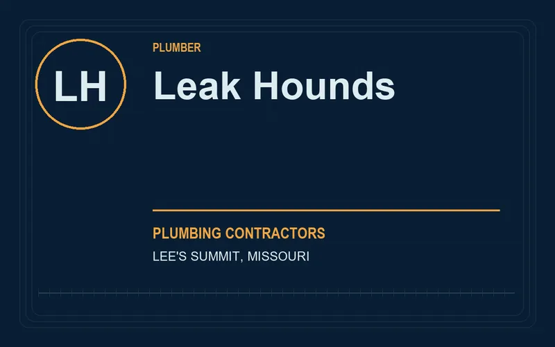 Leak Hounds in Lee's Summit, Missouri