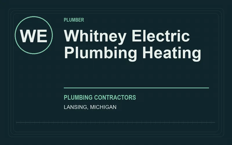 Whitney Electric Plumbing Heating in Lansing, Michigan