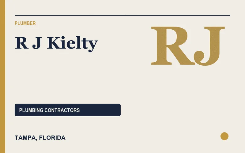 R J Kielty in Tampa, Florida
