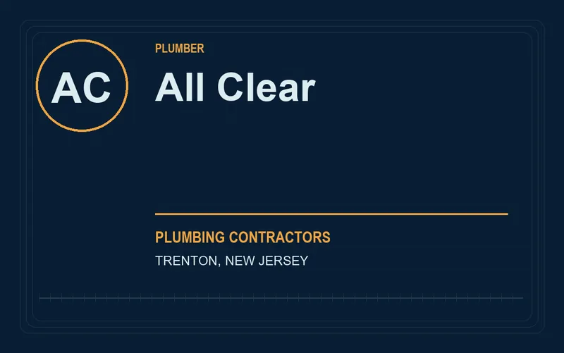 All Clear in Trenton, New Jersey