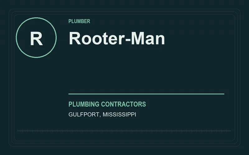Rooter-Man in Gulfport, Mississippi