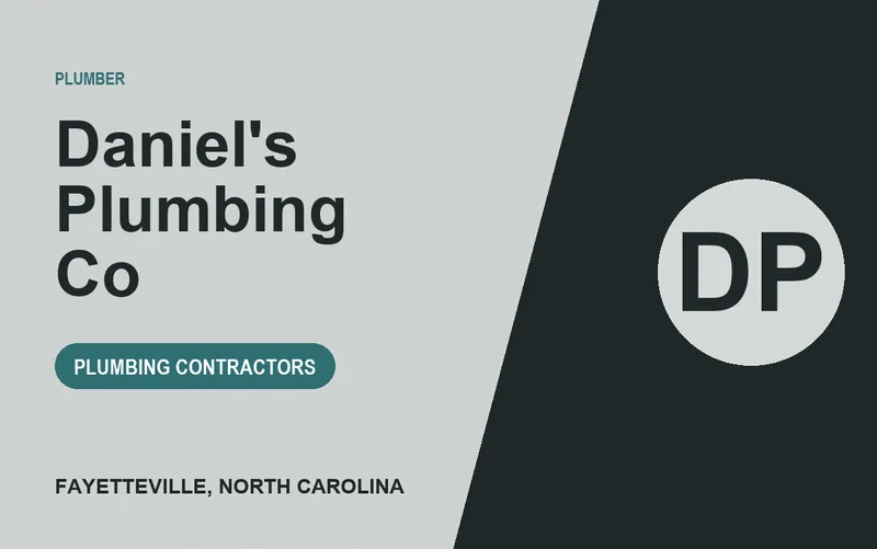 Daniel's Plumbing Co in Fayetteville, North Carolina
