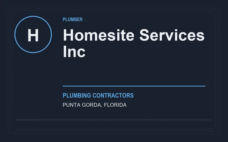 Homesite Services Inc in Punta Gorda, Florida