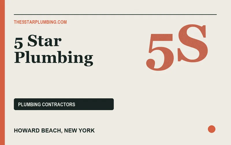 5 Star Plumbing in Howard Beach, New York
