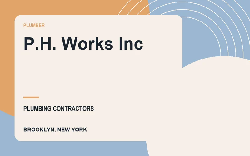 P.H. Works Inc in Brooklyn, New York
