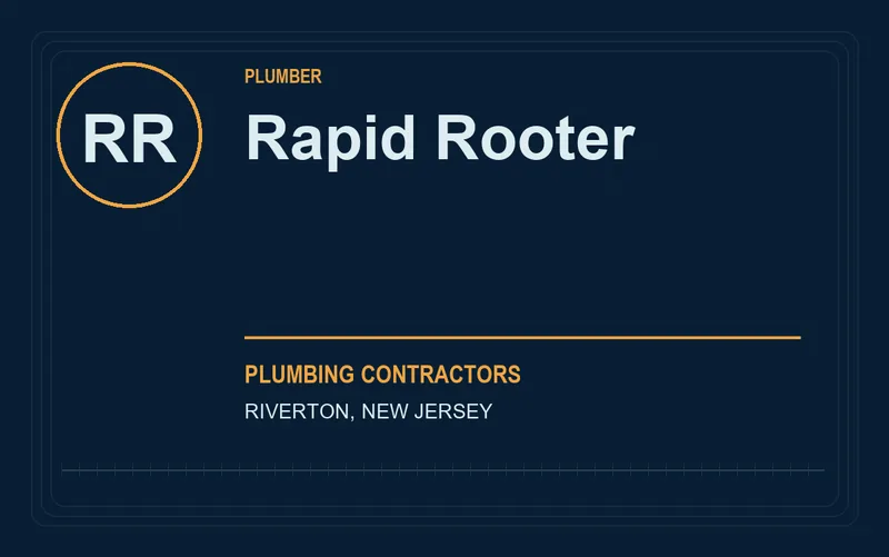 Rapid Rooter in Riverton, New Jersey