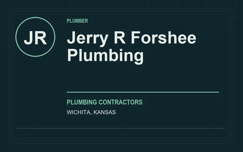 Jerry R Forshee Plumbing in Wichita, Kansas