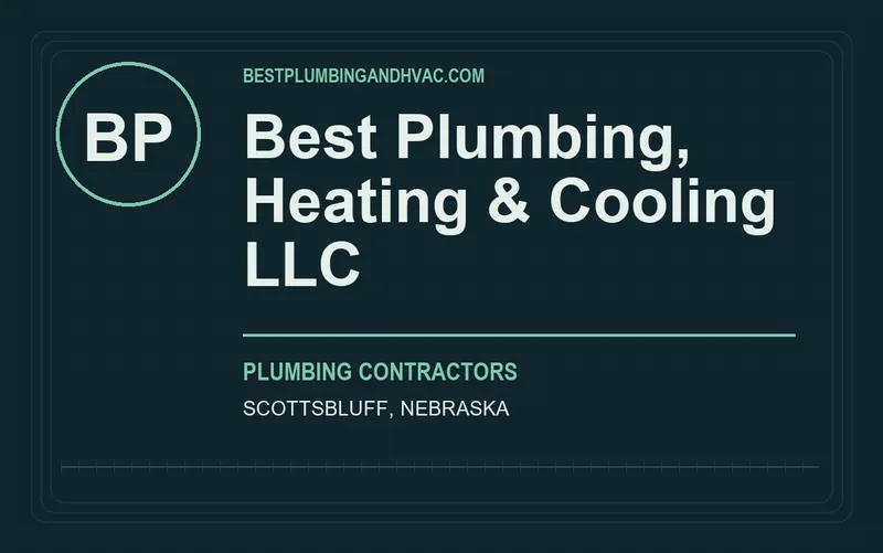 Best Plumbing, Heating & Cooling LLC in Scottsbluff, Nebraska