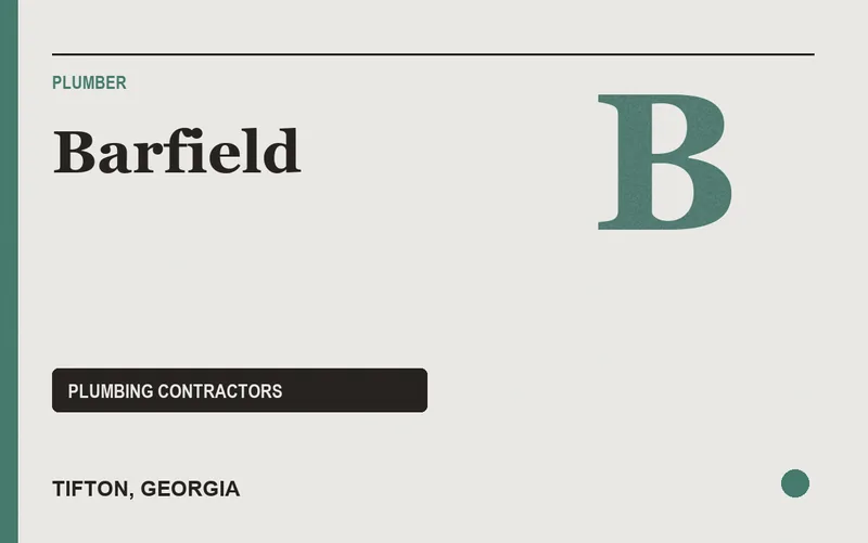 Barfield in Tifton, Georgia