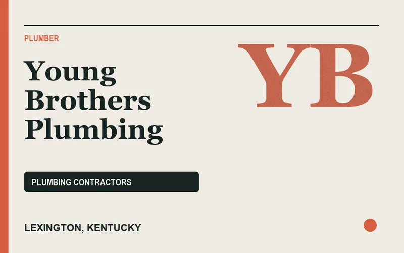 Young Brothers Plumbing in Lexington, Kentucky