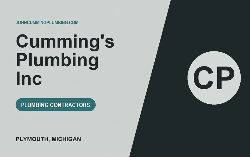 Cumming's Plumbing Inc in Plymouth, Michigan