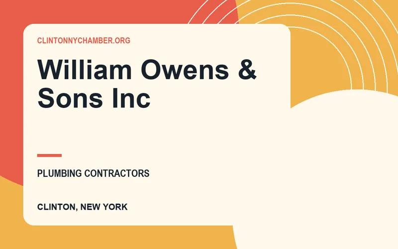 William Owens & Sons Inc in Clinton, New York
