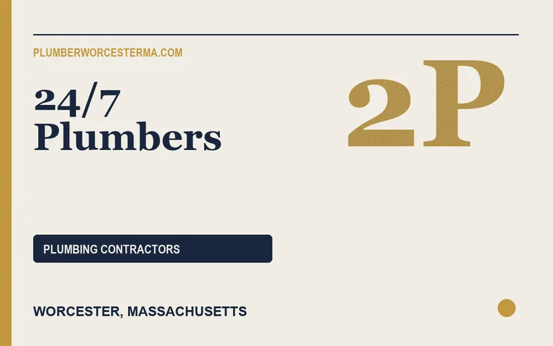 24/7 Plumbers in Worcester, Massachusetts
