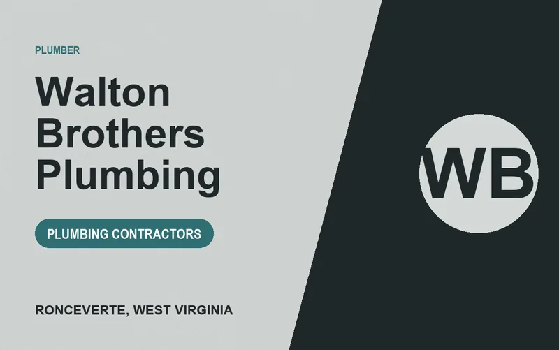 WALTON BROTHERS PLUMBING in Ronceverte, West Virginia