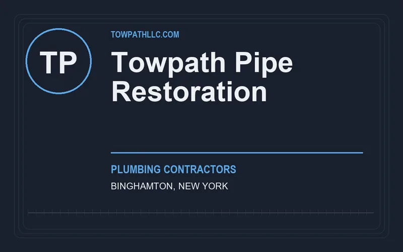 Towpath Pipe Restoration in Binghamton, New York