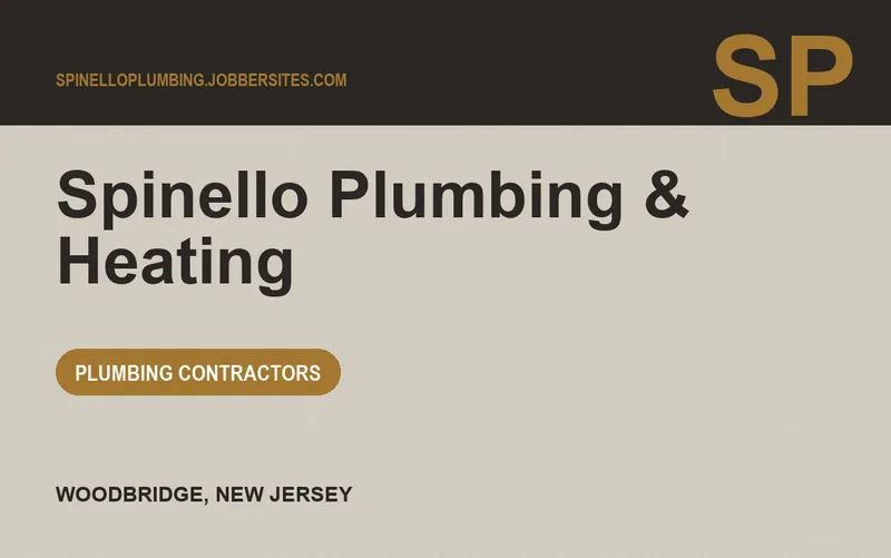 Spinello Plumbing & Heating in Woodbridge, New Jersey