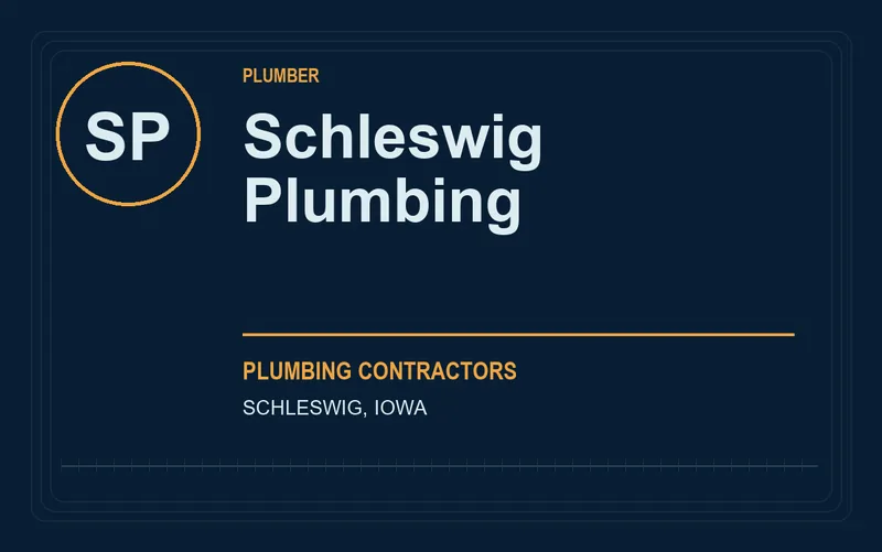Schleswig Plumbing in Schleswig, Iowa