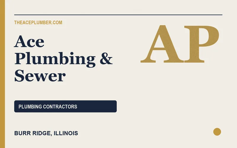 Ace Plumbing & Sewer in Burr Ridge, Illinois