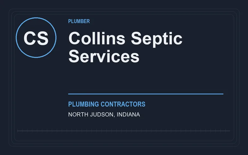 Collins Septic Services in North Judson, Indiana