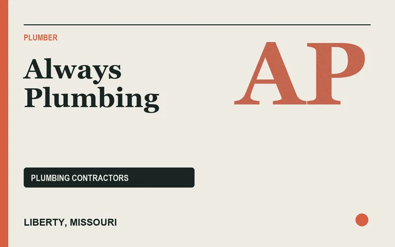 Always Plumbing in Liberty, Missouri