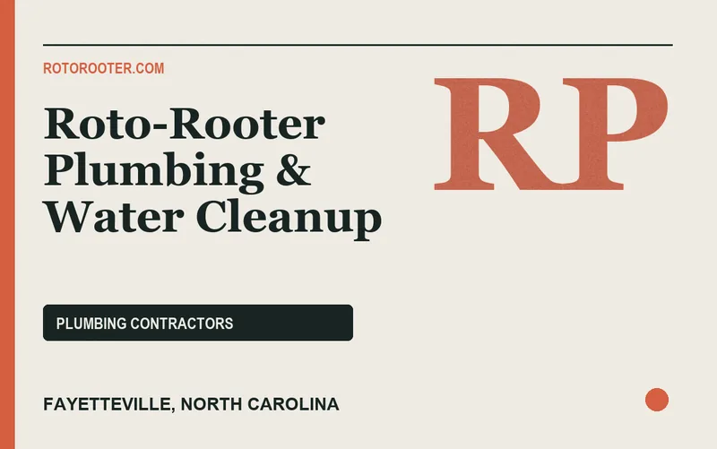 Roto-Rooter Plumbing & Water Cleanup in Fayetteville, North Carolina